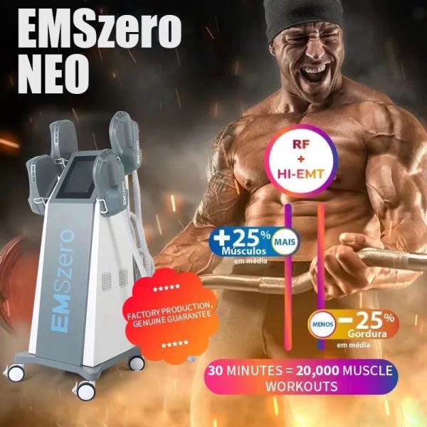 Neo emszere 14 Tesla 6000W Здоровье красоты Электромагнитное мышечное стимулятор EMS Sculpting Lift Lib Удаление жира