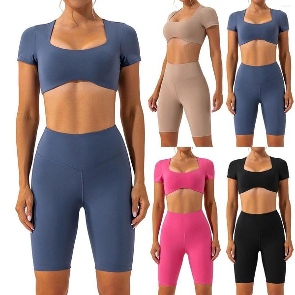 Active Sets Gym Running Fashion Speed Dry Sport Tuta da yoga per donna Set di sostegno riparatore