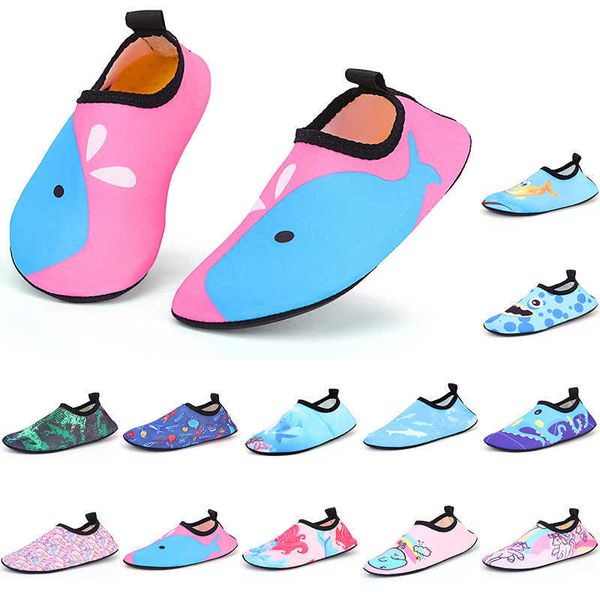 Water Boys 'Soft Sole Indoor Floor Girls' Dance Bambini all'aperto Beach Games Barefoot Wading Swimming Shoes 20-37 # P230605