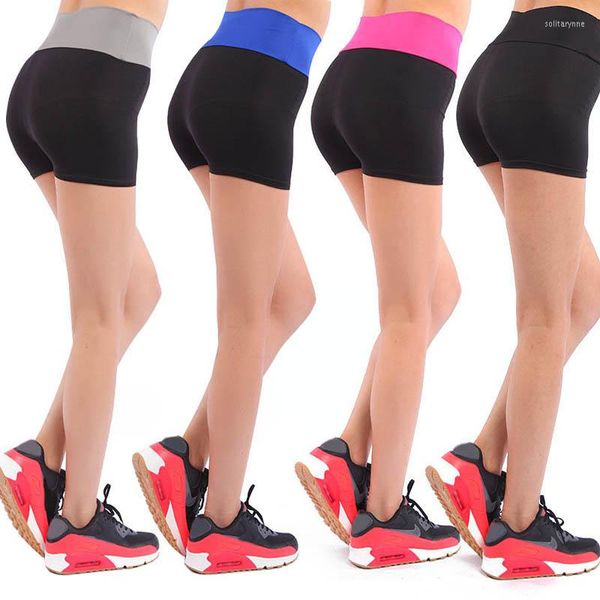 Pantaloncini attivi Taglia unica Yoga Tre punti Beach Running Slim Ladies Safety Pants Hip Fitness