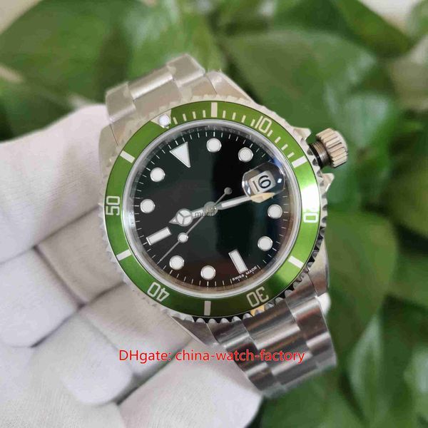 Outros relógios BP Maker Mens Watch Relógios de alta qualidade 40mm Vintage 16610 16610LV 50th Anniversary Green Asia 2813 2836 3135 Movement Mechanical Automati J230606