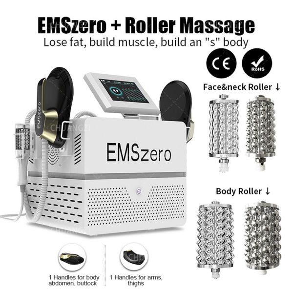 Nuovo arrivo HI-EMT Elettromagnetico EMSSLIM RF e Roller Rimozione del grasso Attrezzatura dimagrante Emszero NEO RF Stimolazione muscolare Macchina per il corpo