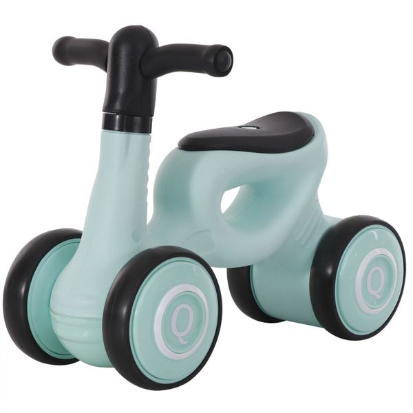 Scooter infantil para bebês de quatro rodas, de 1 a 3 anos de idade, passeio de carro de equilíbrio em andador de bebê, carro deslizante, instalação gratuita