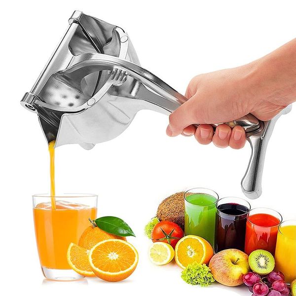 Espremedor de suco manual de liga de alumínio, espremedor de frutas, espremedor de frutas cítricas de fácil uso, acessórios de cozinha