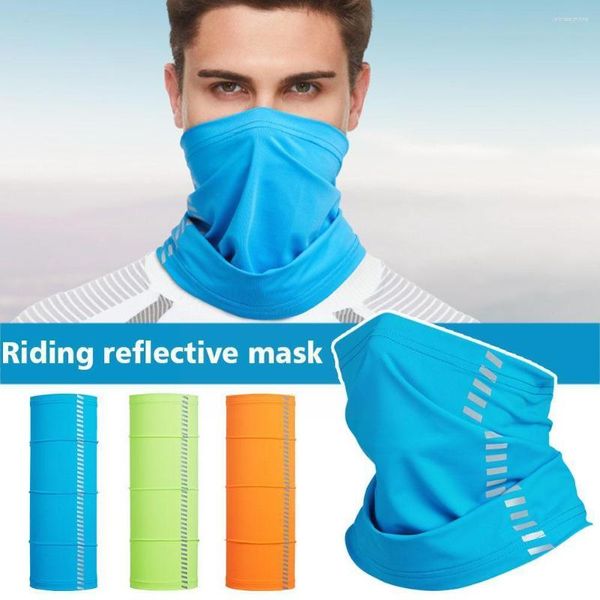 Bandane Summer Outdoor Cycling Face Mask Anti-UV Anti-sudore Protezione sportiva Sciarpa solare Traspirante Bandana da corsa N4T0