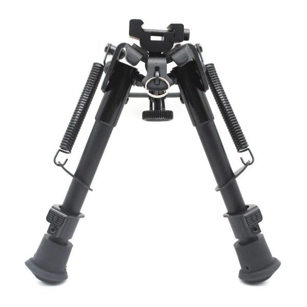 6-9 дюймов Harris Style Tactical Bipod 5 Уровни регулируемая пружина, вытягивающая ножки Picatinny Adapter DXL2645