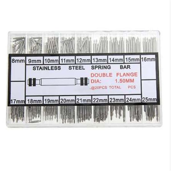 NOVO 360pcs 8-25mm Watchmaker Watch Tools Spring Bar Link Pins Tool Parts for Watch Repair Tool Kit Accessories320M