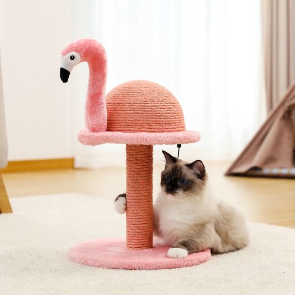 Кошачья мебель царапин высокий качественный царапин Post Interactive Toys Scratch Cats Kittens Sisal Pole Scusn 230606