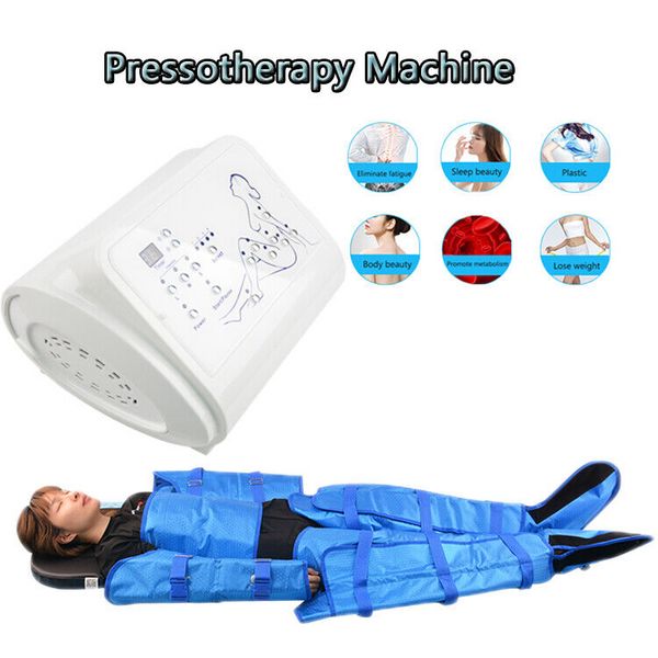 16pcs sacos de pressão de ar sauna drenagem linfática massagem pressoterapia máquina