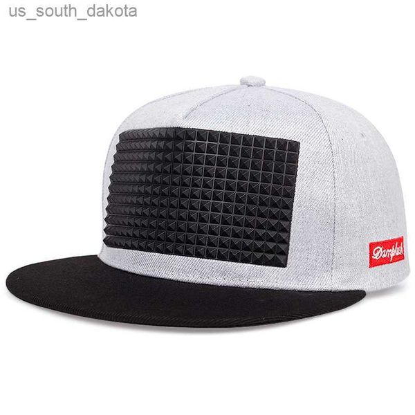 Nueva gorra de béisbol de hip-hop para hombres, gorras Snapback universales para hombres y mujeres, gorra de béisbol de hip-hop rock, sombreros planos, sombrero de sombra L230523