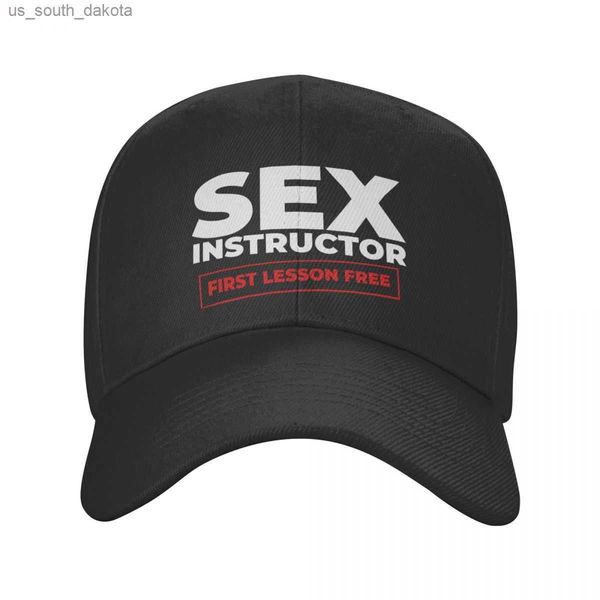 Boné de beisebol clássico unissex para instrutor de sexo adulto ajustável chapéu de pai para homens e mulheres bonés esportivos snapback bonés de verão L230523