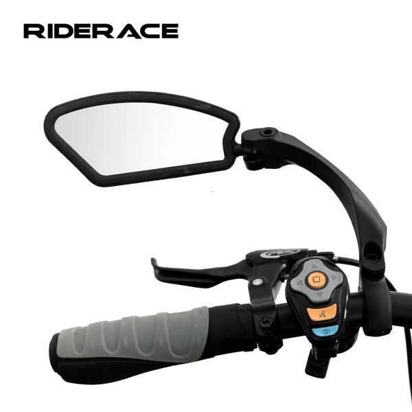 Conjuntos de grupos de bicicleta para guidão de bicicleta espelho retrovisor ajustável ampla faixa mountain bike MTB refletor retrovisor universal espelhos de ciclismo 230606