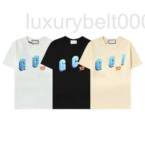 Camisetas masculinas de design de luxo camisetas masculinas femininas curtas verão moda casual hip-hop tendência de camisetas de alta qualidade P6FK