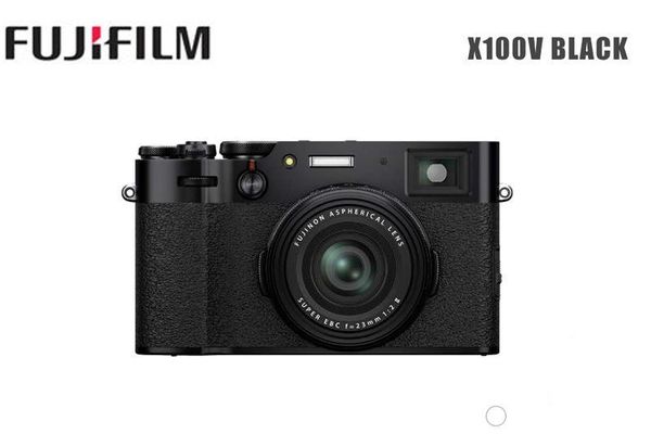Accessori Nuova fotocamera digitale mirrorless Fujifilm X100V nera