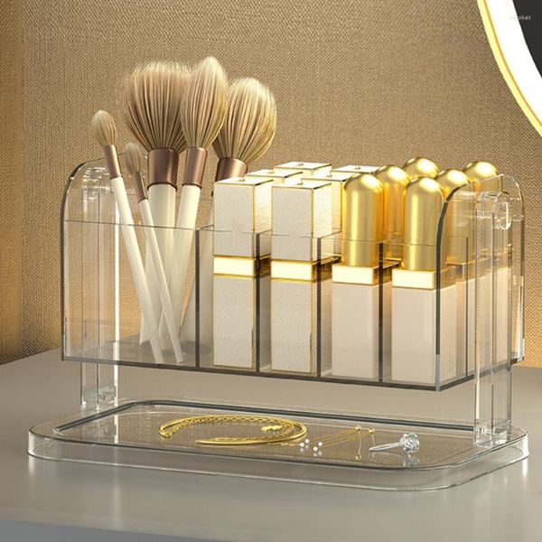 Aufbewahrungsboxen, multifunktionaler Make-up-Pinselhalter, umweltfreundlich, robust, für Kosmetika