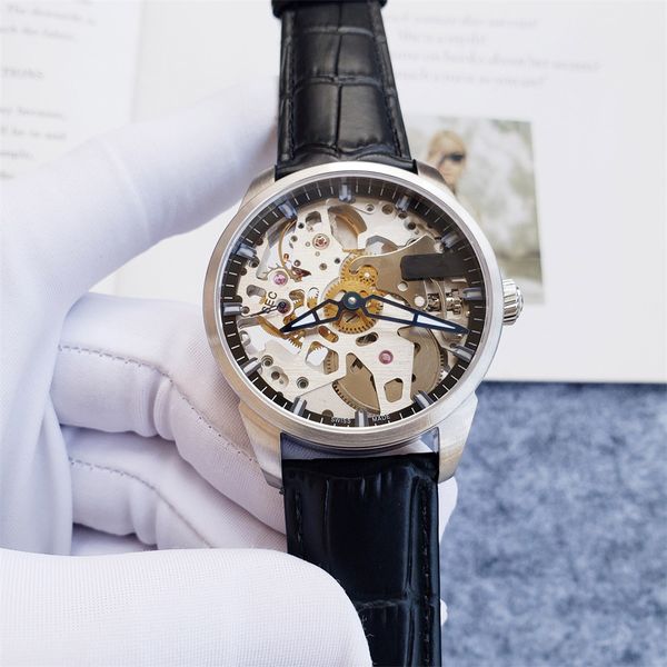 Новое прибытие мужские часы Luxury Watches Business Fashion Watches Автоматические механические подлинные кожа