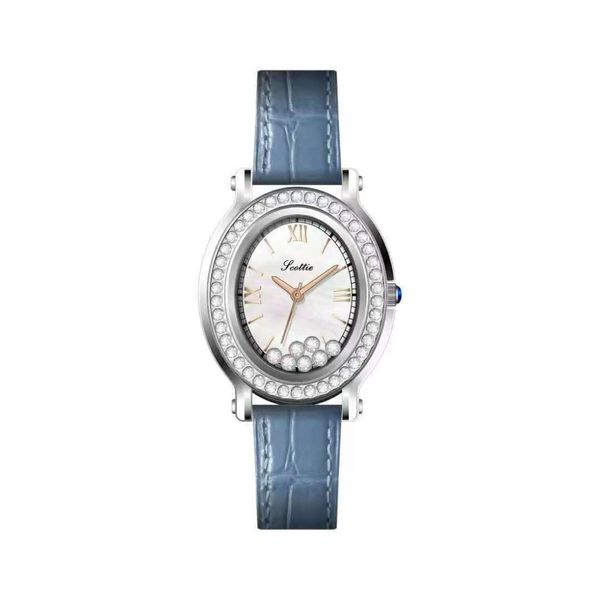 Orologi da donna orologi di lusso orologi di alta qualità in quarzo-battery impermeabile ovale da 27 mm