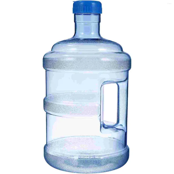 Wasserflaschen Krug 5L Mineralflasche Tragbarer Eimer für Auto Outdoor Wandern Camping