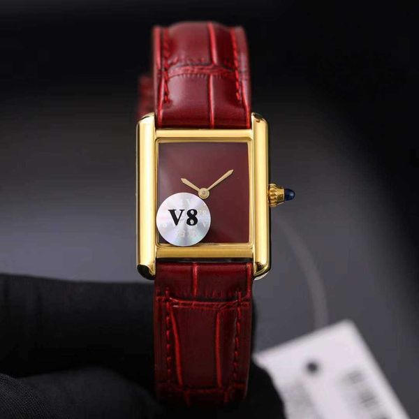 Relógio feminino de alta qualidade com designer de moda de luxo safira pulseira de couro à prova d'água estilo clássico produto