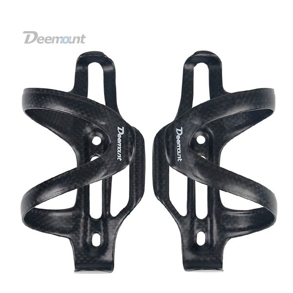 Gaiolas para garrafas de água Deemount Super Light 25 gramas MTB Fibra Carbono Garrafa Garrafa Gaiola Suporte para Bicicleta Parafusos de Aço Inoxidável incluídos 230607