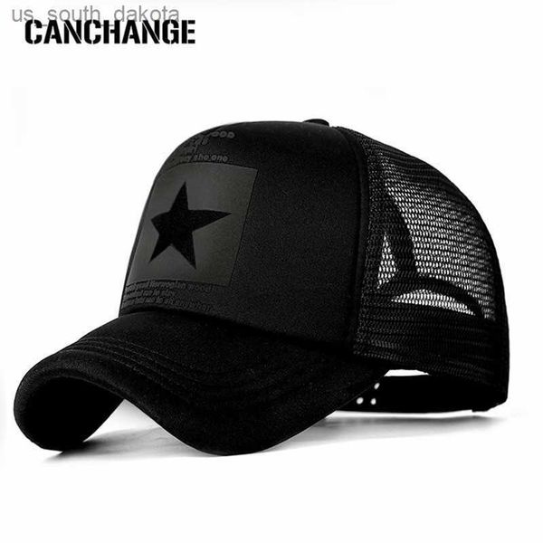 Canchange Fashion Brand Baseball Women Women Baseball Hat Hate Shate Men Women Summer Mesh Cap Baseball Caps Gorras Dropshiping L230523