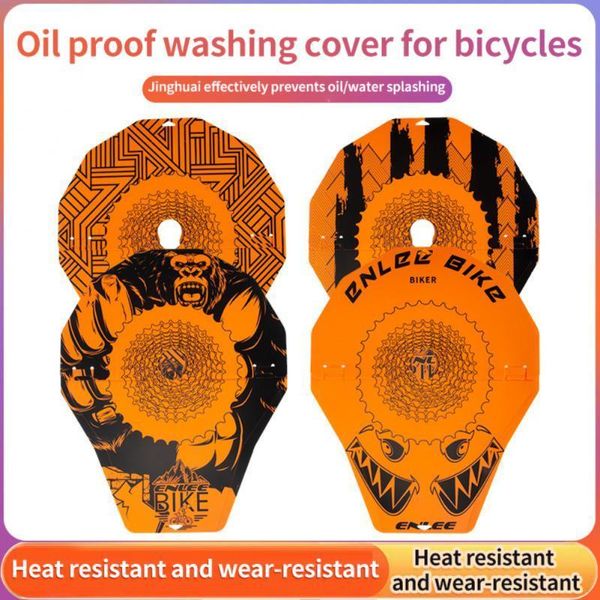 Grupos de bicicleta disco de lavagem capa de proteção de borda de freio anti poluição para bicicleta mtb montanhismo manutenção carro 230607