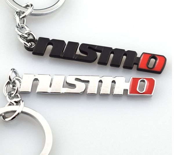 50 pezzi Metallo JDM Racing Style Nismo Emblem Portachiavi Portachiavi auto per NISSAN GTR 2008-2022 Qashqai XTrail Juke Accessori auto
