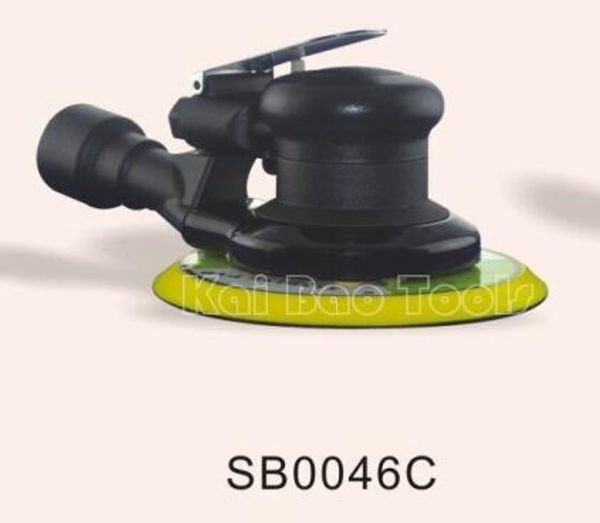 Hulpmiddelen 6inch Hava Orbital Sander Merkezi Vakum Orbit 5mm Pnömatik Güç Zımpara Makinesi Vakum Parlatma Aracı (SB0046C)