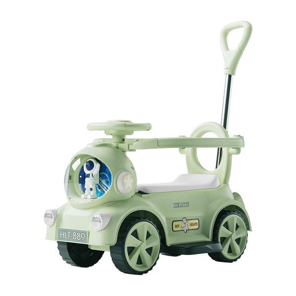 Yy Baby Swing Car Moto Elétrica Baby Scooter de Quatro Rodas Carregamento