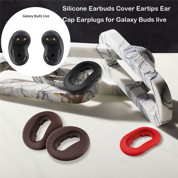 Ear Tips para Samsung Galaxy Buds Live Earphone Earbuds Substituição de Silicone Macio Fone de Ouvido Capa Eartips Eargels Acessórios