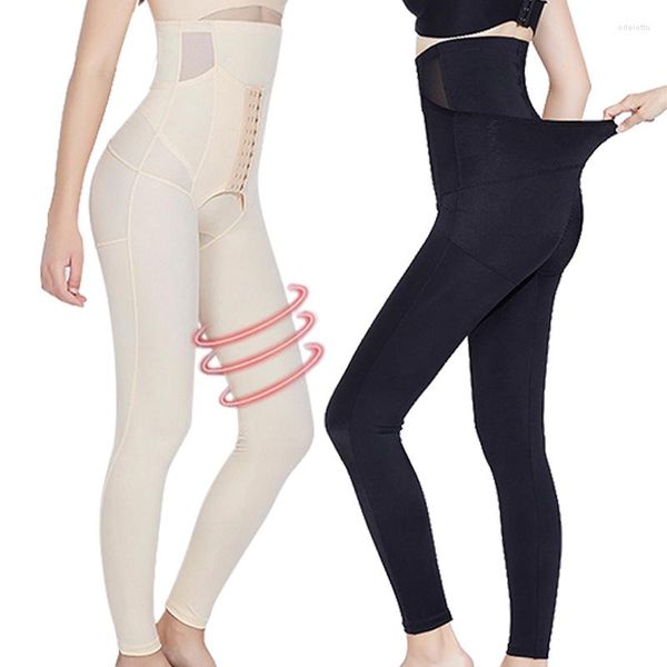 Kadın şekillendiricileri Yüksek bel kadınları düzeltici külot zayıflama kılıfı düz göbek karın sıkıştırma kemeri vücut shapewear bacak şekillendirme kalçaları