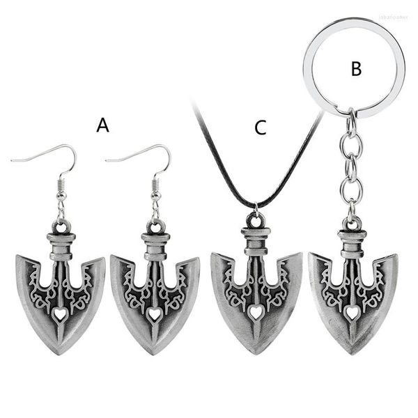 Colares com pingente 1 Et Adventure Anime Merh For Arrow Neklae Upernatural Keyhain Earrin Tand Je