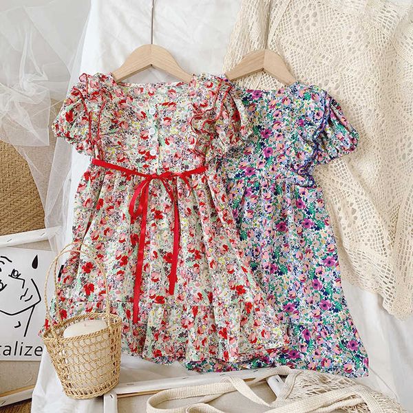 Mädchen Kleider Sommer Mädchen Kleid Phantasie Prinzessin Für Mädchen Hochzeit Rüschen Knopf Kinder Kleidung Baby Kinder Kleidung