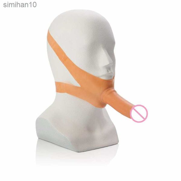 Cinturino realistico in silicone finto Dildo coppia punto sensibile estensione del pene anale lesbica giocattolo del sesso maschile gay per donna L230518