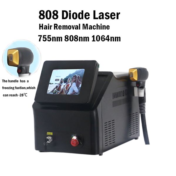 Neue Sommer 2000W Laser Maschine 3 Wellenlänge Tragbare Schmerzlose 755 810 1064 Nm Ausrüstung Salon Verwenden 808 Diode haar Entfernung Mit CE