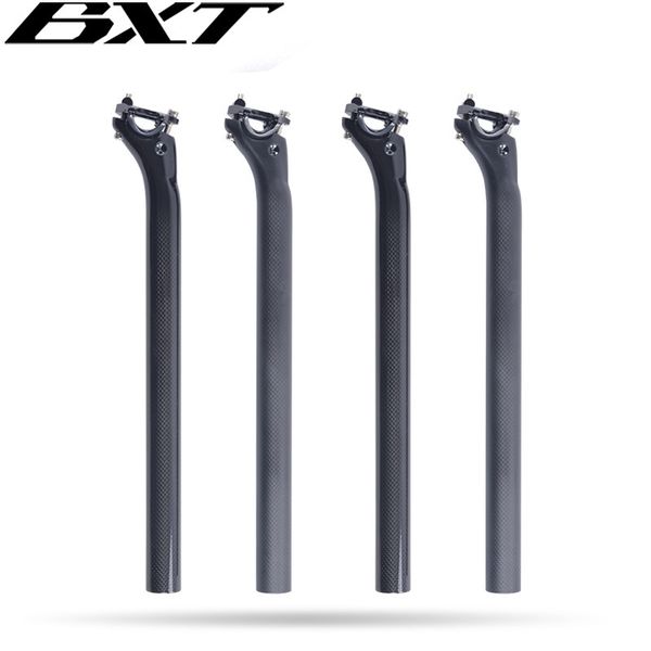 Bike Stems BXT reggisella per bicicletta full carbon MTB road mountain bike reggisella in carbonio tubo sella 27.231.6 * 350400 mm parti di biciclette 230606