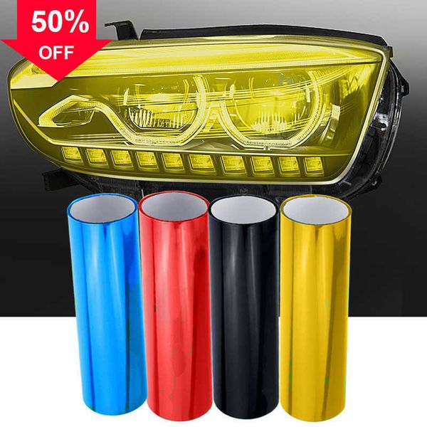 Neue 30X60Cm Motorrad Styling für Alle Moto Mode Scheinwerfer Rücklicht Nebel Licht Vinyl Rauch Film Blatt Aufkleber Abdeckung farben