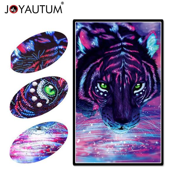 Stitch 5D Diamond Painting Nuovi arrivi, vernice con diamanti, arte di strass, tigre, trapano a forma di speciale luccichio, ricamo diamantato, arredamento