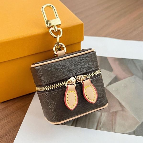 Fashion Change Purse Keychains Designer Letter Printing Leather Key Case High Quality Bag Pendant Accessories Classic Unisex Keychain Coin Purse With Box