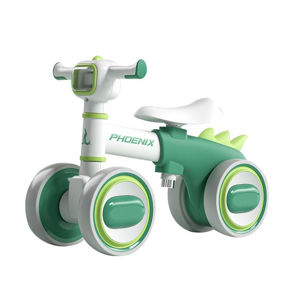 Hxl Balance Bike (per Bambini) 1-3 Anni Girello 2-4 Anni Scooter Slittino a Quattro Ruote