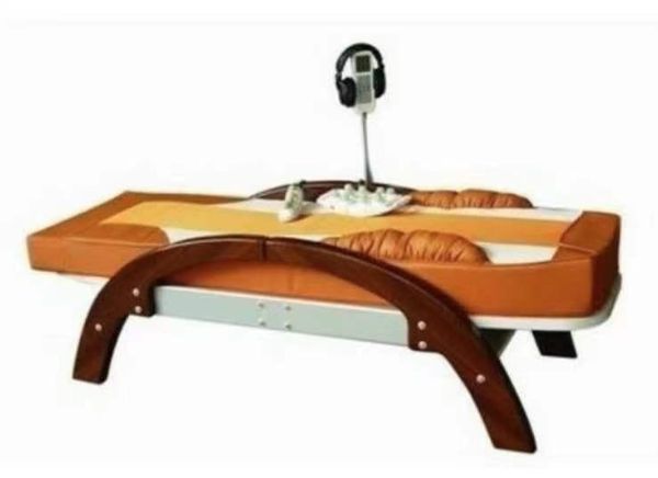 Heizungen Hochwertiger Neupreis Elektrischer Massagetisch Physiotherapiebett Warme Jade Tuina-Bett aus natürlicher Jade Gesundheitsbett Massagestuhl