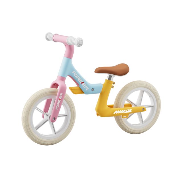 Hxl Laufrad (für Kinder), Pedalfrei verschiebbares Kinderlaufrad, Kinderfahrrad, Spielzeugauto