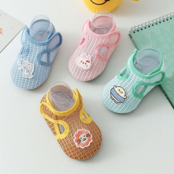 First Walkers Cute Baby Floor Sock Shoes per 3M-3Y Kids Born Infants Toddler Soft Sole Anti-skip Walker Children Home 2023