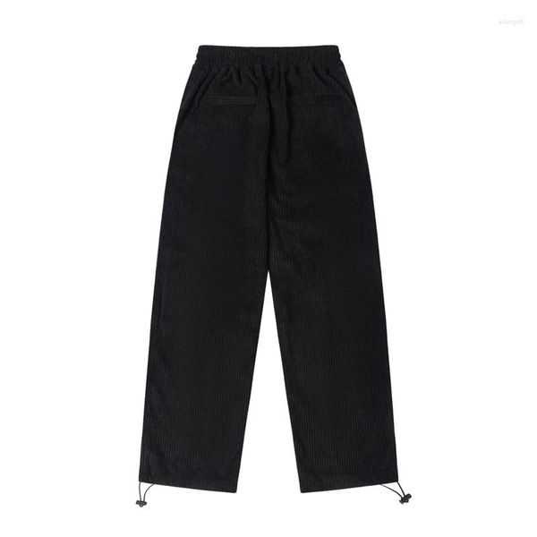 Männer Jacken Cord Stickerei Männlich Streetwear Fashion Hip Hop Lose Beiläufige Sport Jacke Hosen Sets Männer Frauen Mantel Sweatpant Trainingsanzüge