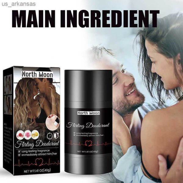 Fragrance 40g Sex Attraction Balms Solid Charming Fragrance Powerful Seduction Perfume Presentes de longa duração para homens e mulheres para encontros L230523