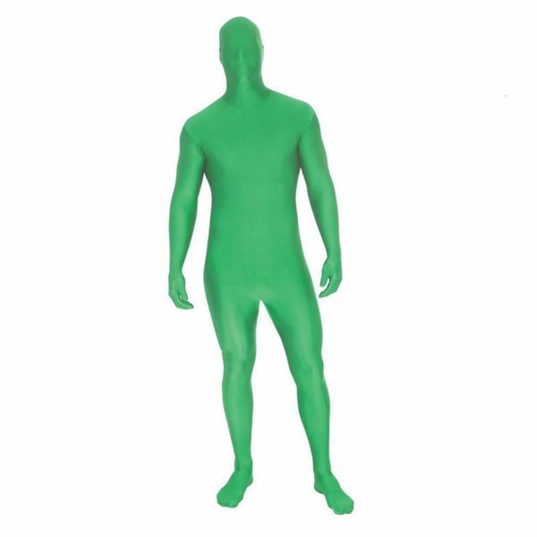 Cosplay Bambini Adulti Halloween Cosplay Vestiti Mantello invisibile Ninja Tuta notturna Invisibilità Pelle attillata Full Body Zentai Suit 230606