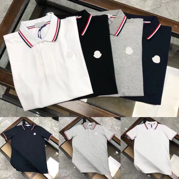 2023 Mens Designer Polo Рубашка летняя рубашка вышивка с коротким рукавом Casual Men Trub