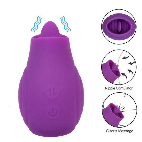 Pequeno no bolso ampliador de seios lambendo vibradores para mulheres mamilo clitóris lambidas vaginais anais brinquedos masturbador feminino boquete sexo