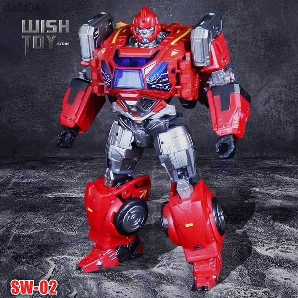 Transformation SW-02 SW02 Ironhide KO SS84 SW01 Catraca SS82 Versão Oversize Peça de Liga Filme Série de Ação Figura de Robô Brinquedos L230522