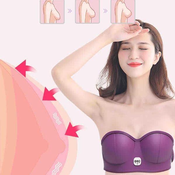 Altri articoli per massaggi Massaggiatore elettrico per il seno Pompa per l'ingrandimento del seno Massaggio Sollevamento del seno UP Drenaggio linfatico Massaggiatore Reggiseno Ingrandisci Ricarica USB 230607